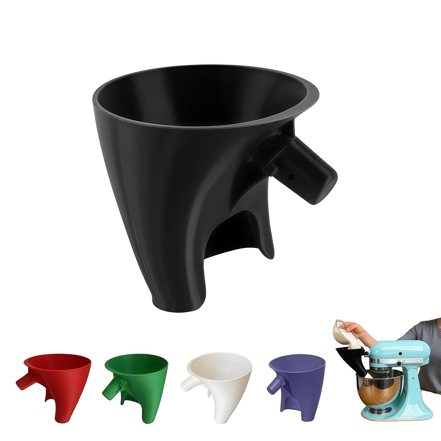 Kitchen Aid Baking Mixer - อุปกรณ์ตีแป้งแบบป้องกันการกระเด็น สำหรับเครื่องผสมอาหาร KitchenAid ขนาด 5 ควอร์ต