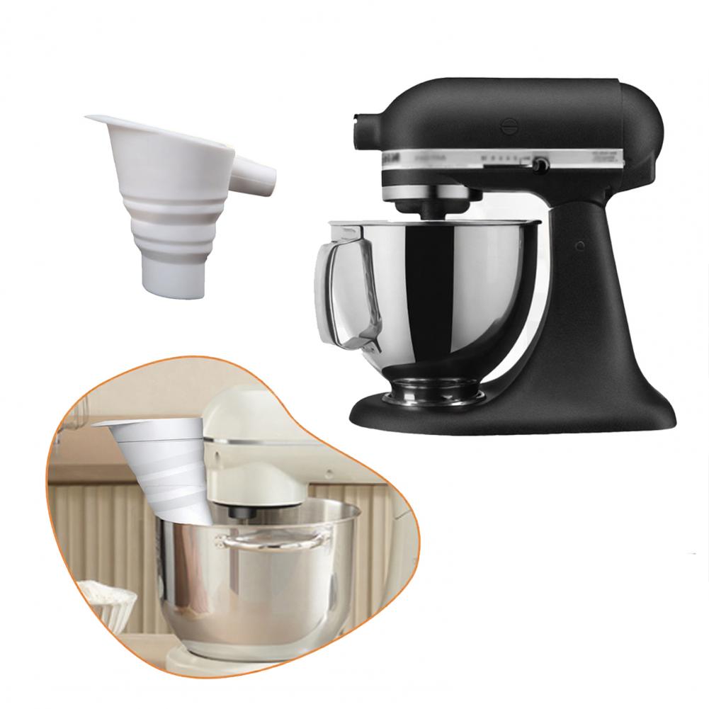 Kitchen Aid Baking Mixer - กรวยซิลิโคนสำหรับครัว กรวยอบขนมที่ทนทาน กรวยซิลิโคนสำหรับใส่แป้ง ใช้กับเครื่องผสมอาหารแบบตั้งโต๊ะ Kitchenaid Artisan