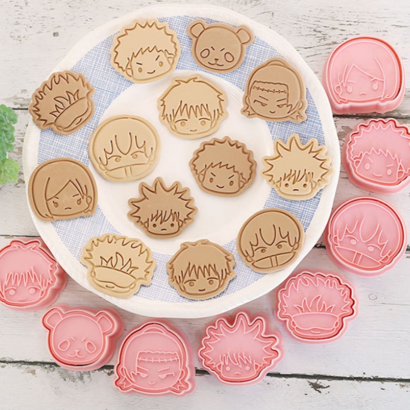 ชุดตัวตัดคุกกี้ลายอนิเมะจูจุตส - Baking Kitchen Kids บทวิจารณ์และราคา