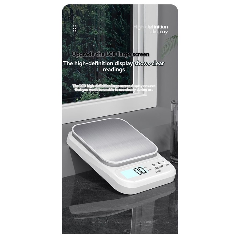YCOC-เครื่องชั่งดิจิตอลขนาดกะท - Kitchen Scale Precise บทวิจารณ์และราคา