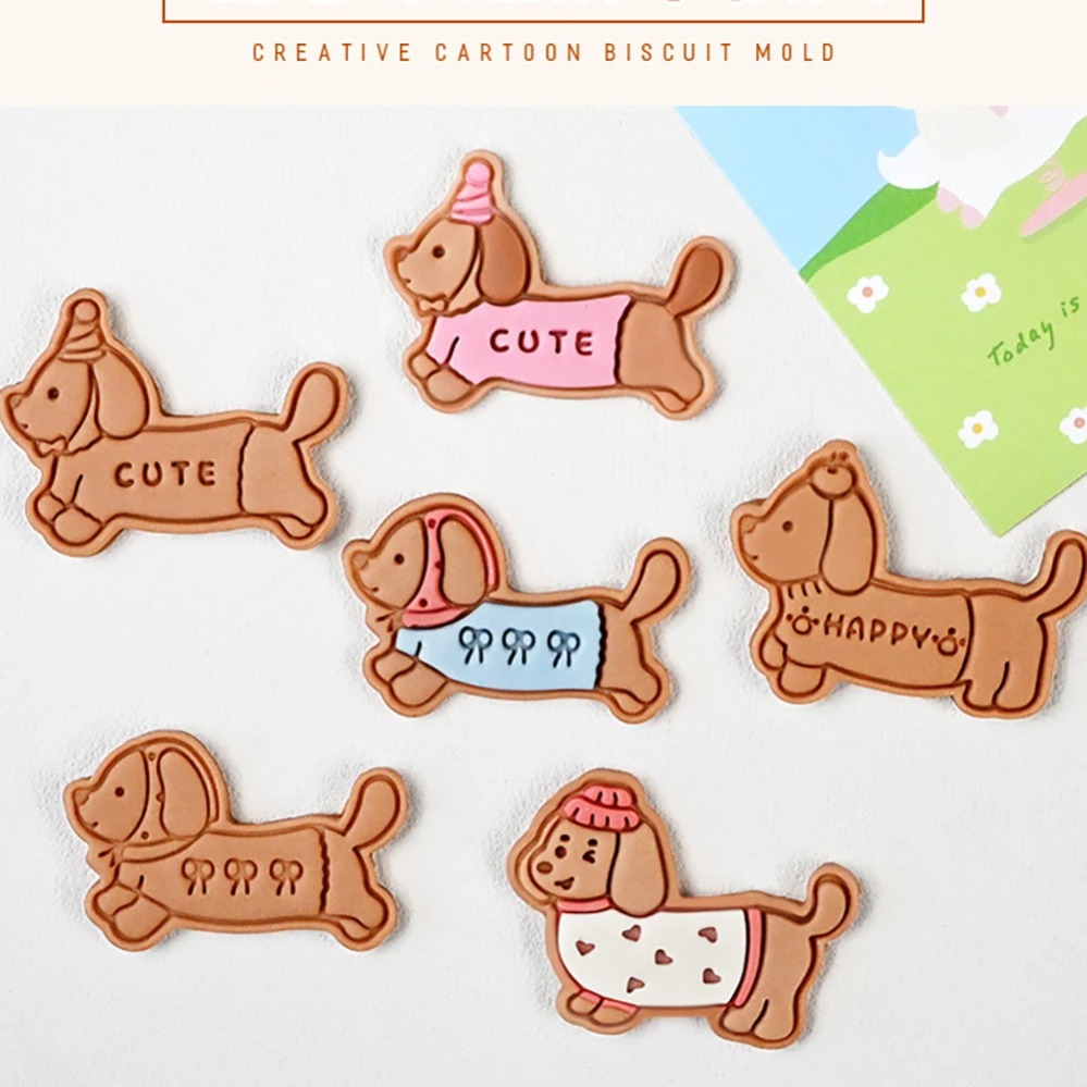 แม่พิมพ์คุกกี้ ลายการ์ตูนสุนัข - Baking Kitchen Diy บทวิจารณ์และราคา