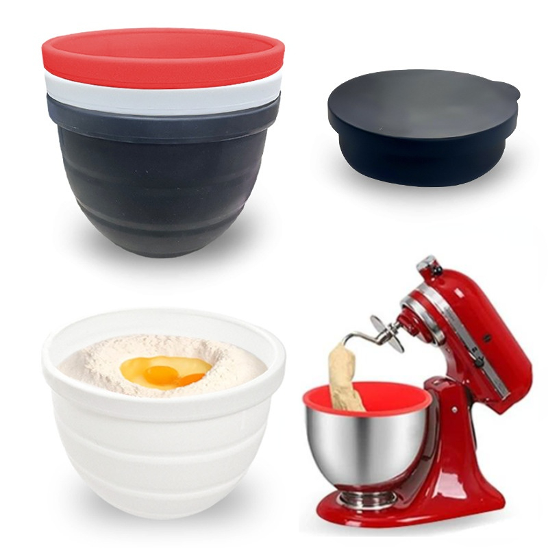 ชามซิลิโคนพับได้พร้อมฝาปิด - ส - Kitchen Aid Baking Lid บทวิจารณ์และราคา