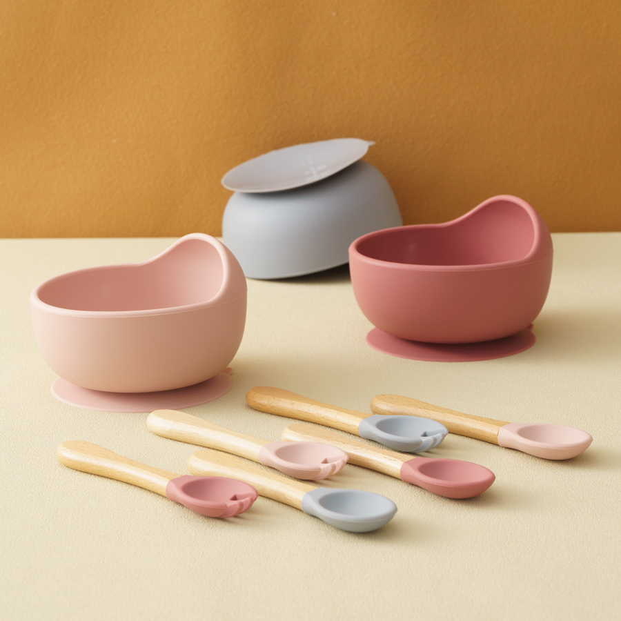 3 ชิ้นซิลิโคนเด็กชุดชามเด็กการ - Kitchen Baking Utensil Set บทวิจารณ์และราคา