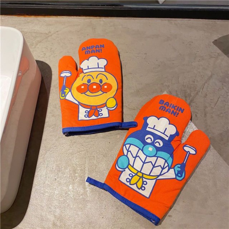 ถุงมือกันความร้อนอันปันแมนลายก - Kitchen Baking Products บทวิจารณ์และราคา