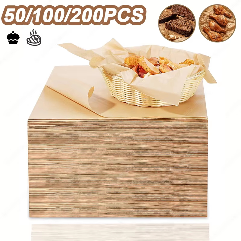 50/100/200PCS กระดาษรองอบ Parc - Kitchen Baking Products บทวิจารณ์และราคา