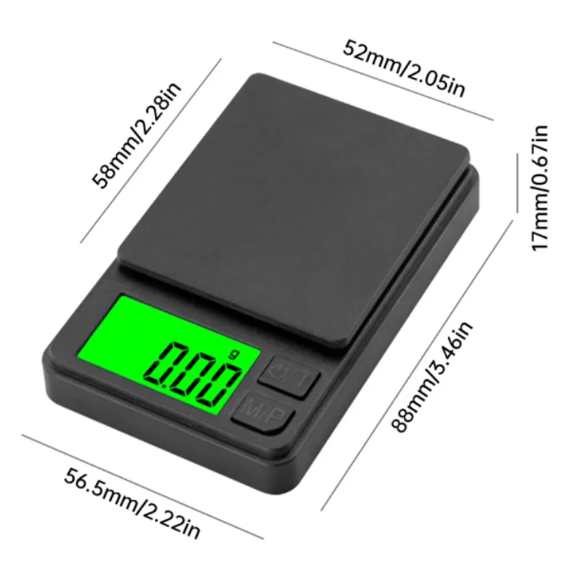 เครื่องชั่งพกพาแบบดิจิตอล ความ - Kitchen Scale Precise บทวิจารณ์และราคา