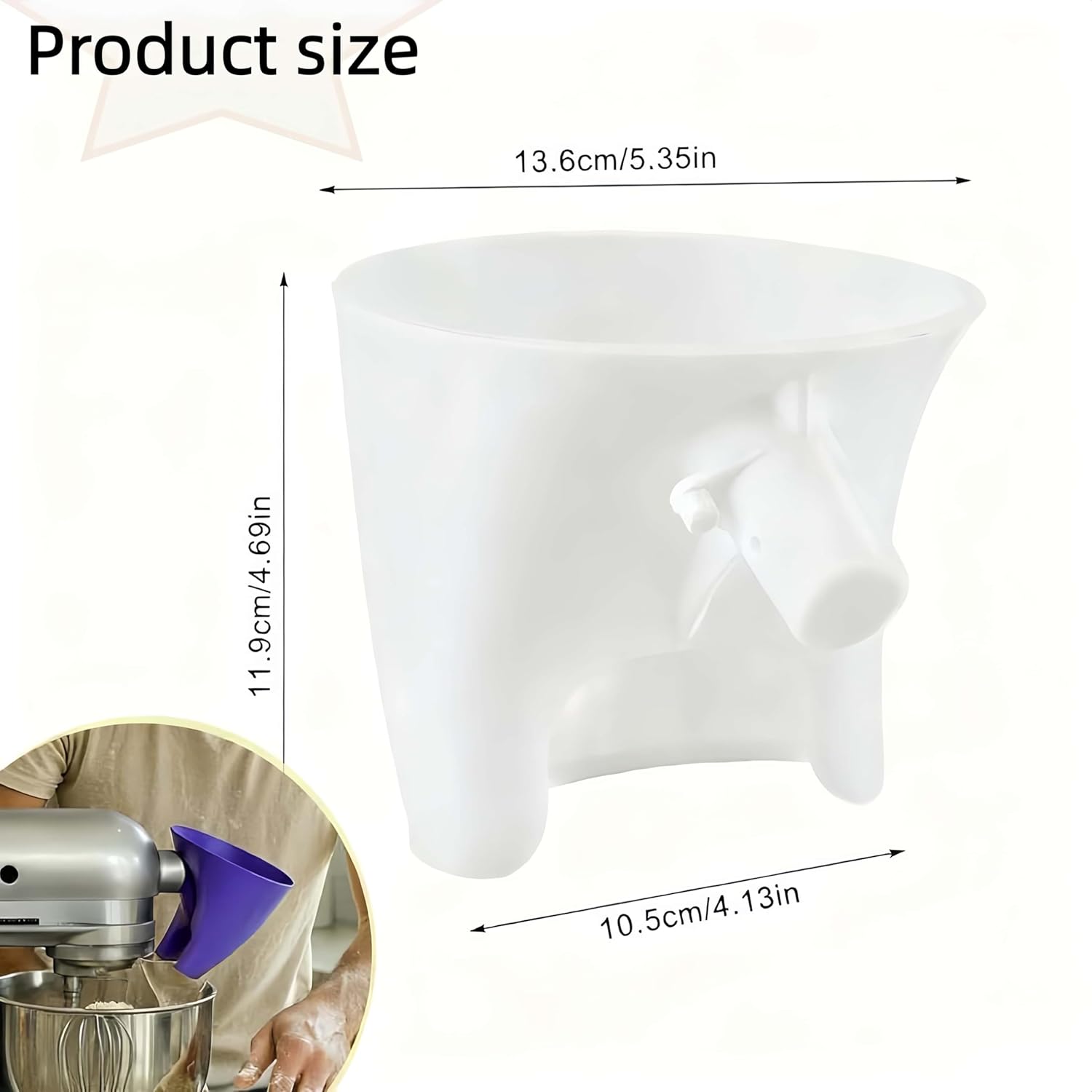 อุปกรณ์ตีแป้งแบบป้องกันการกระเ - Kitchen Aid Baking Mixer บทวิจารณ์และราคา