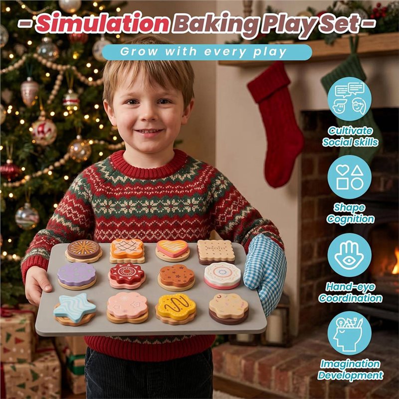 WOWFU-ชุดของเล่นทำอาหารคุกกี้ไ - Baking Kitchen Kids บทวิจารณ์และราคา