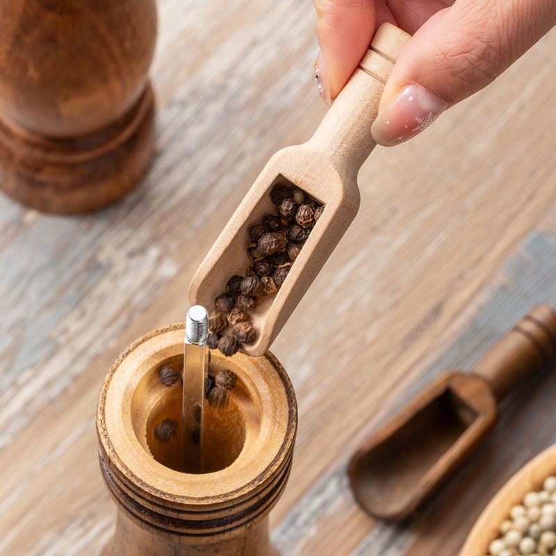 ชุดช้อนตวงกาแฟไม้ 2/5 ชิ้น ช้อ - Kitchen Baking Utensil Set บทวิจารณ์และราคา