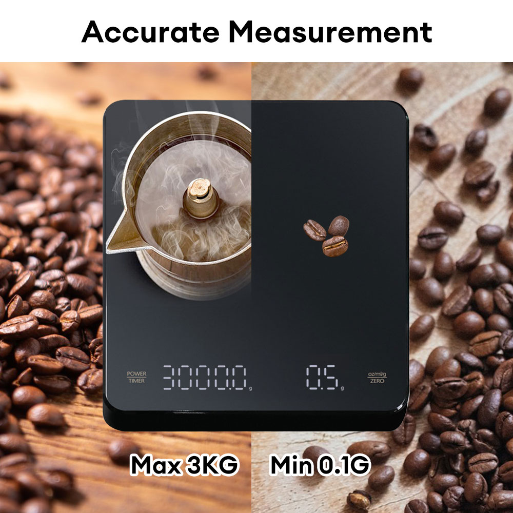 เครื่องชั่งกาแฟดิจิตอลพร้อมตัว - Kitchen Scale Precise บทวิจารณ์และราคา