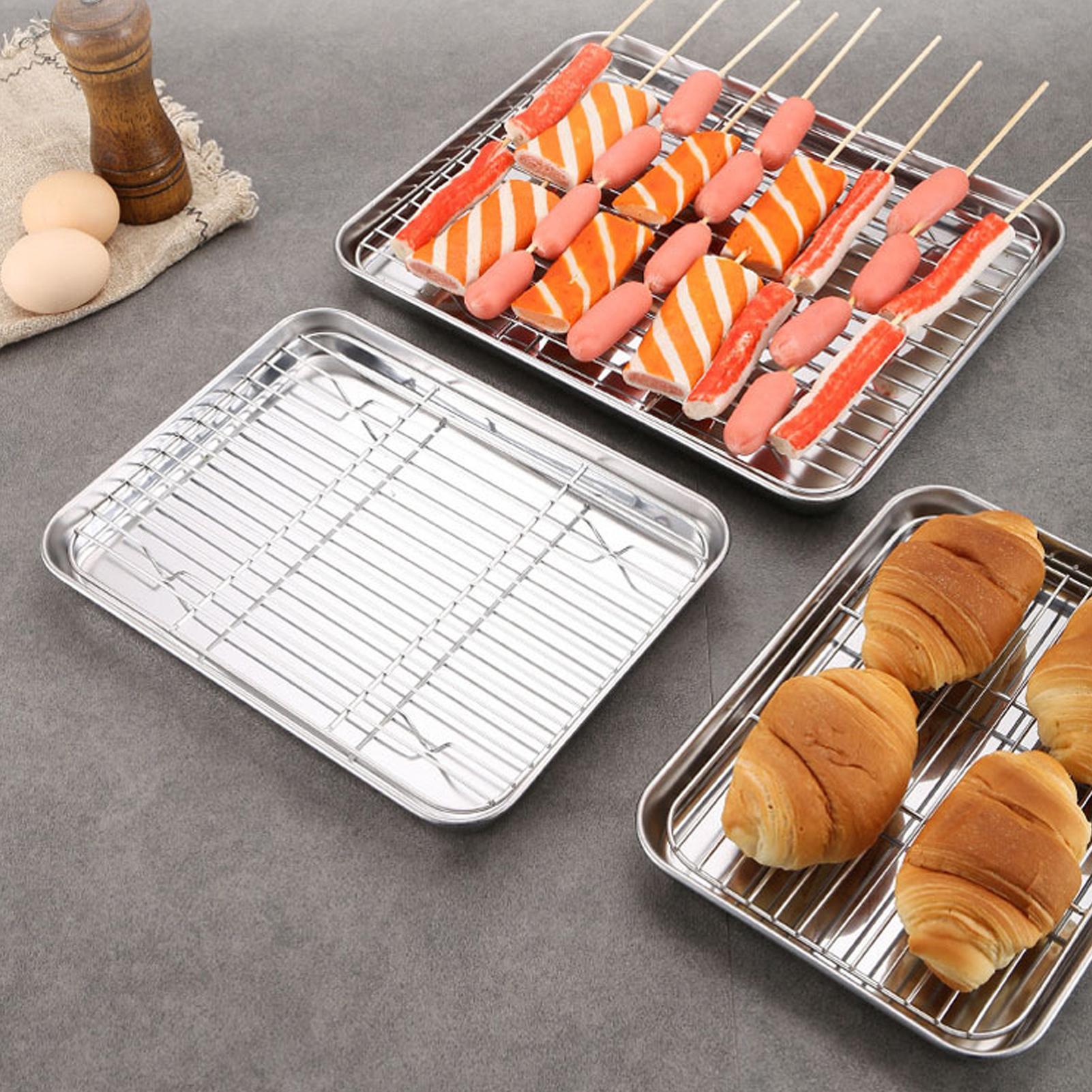 ถาดอบพร้อมชั้นวางระบายความร้อน - Kitchen Baking Cart บทวิจารณ์และราคา