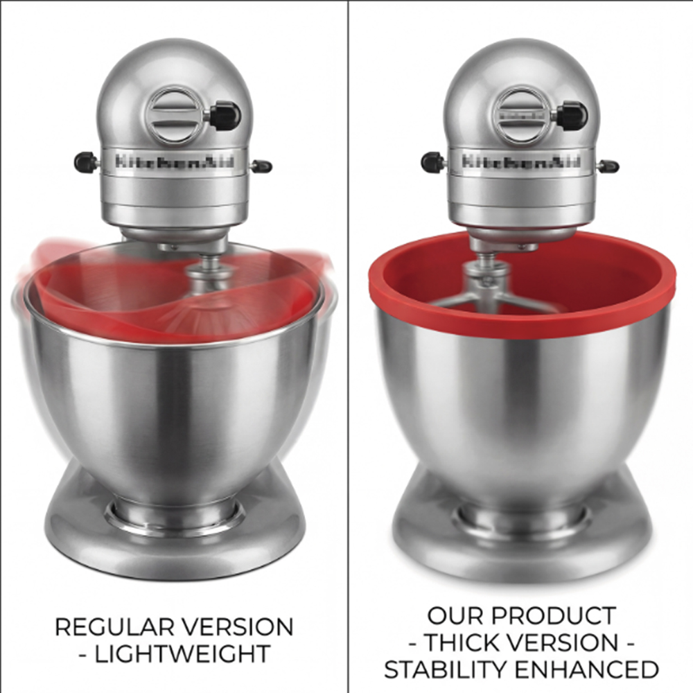 ชามซิลิโคนพร้อมฝาปิดสำหรับเครื - Kitchen Aid Baking Lid บทวิจารณ์และราคา