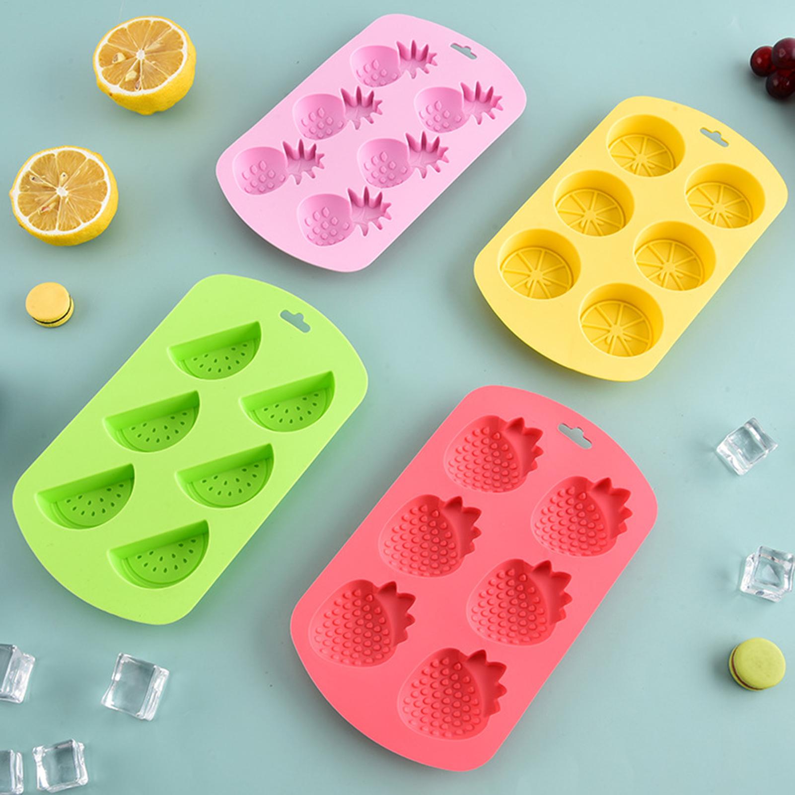แม่พิมพ์ซิลิโคนรูปผลไม้ 6 ช่อง - Baking Kitchen Diy บทวิจารณ์และราคา