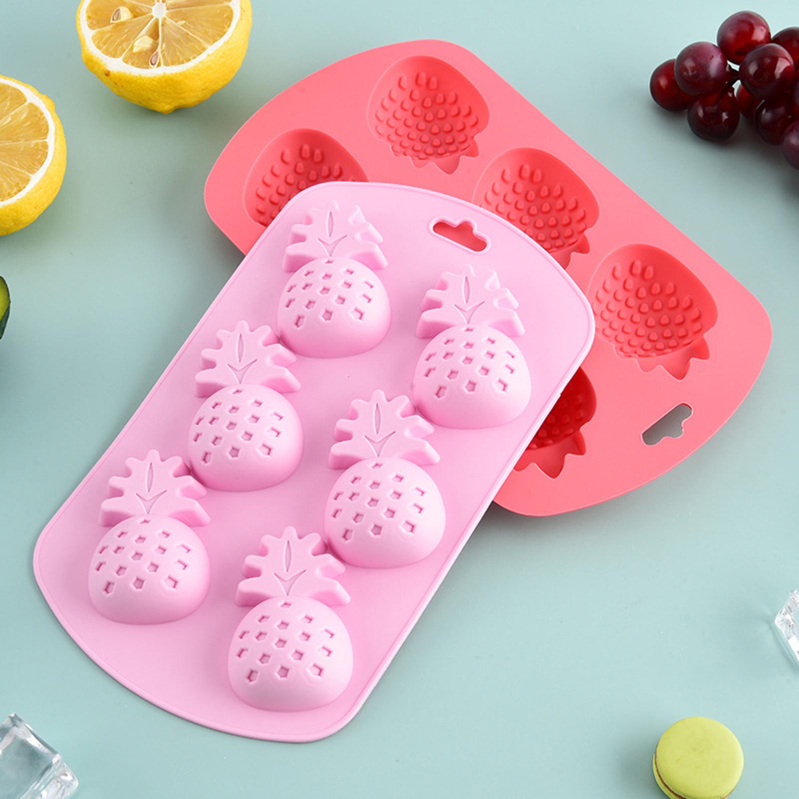แม่พิมพ์ซิลิโคนรูปผลไม้ 6 ช่อง - Baking Kitchen Diy บทวิจารณ์และราคา