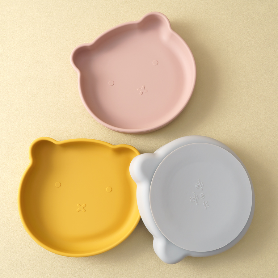 1PC ซิลิโคนเด็กจานดูดรับประทาน - Kitchen Baking Utensil Set บทวิจารณ์และราคา