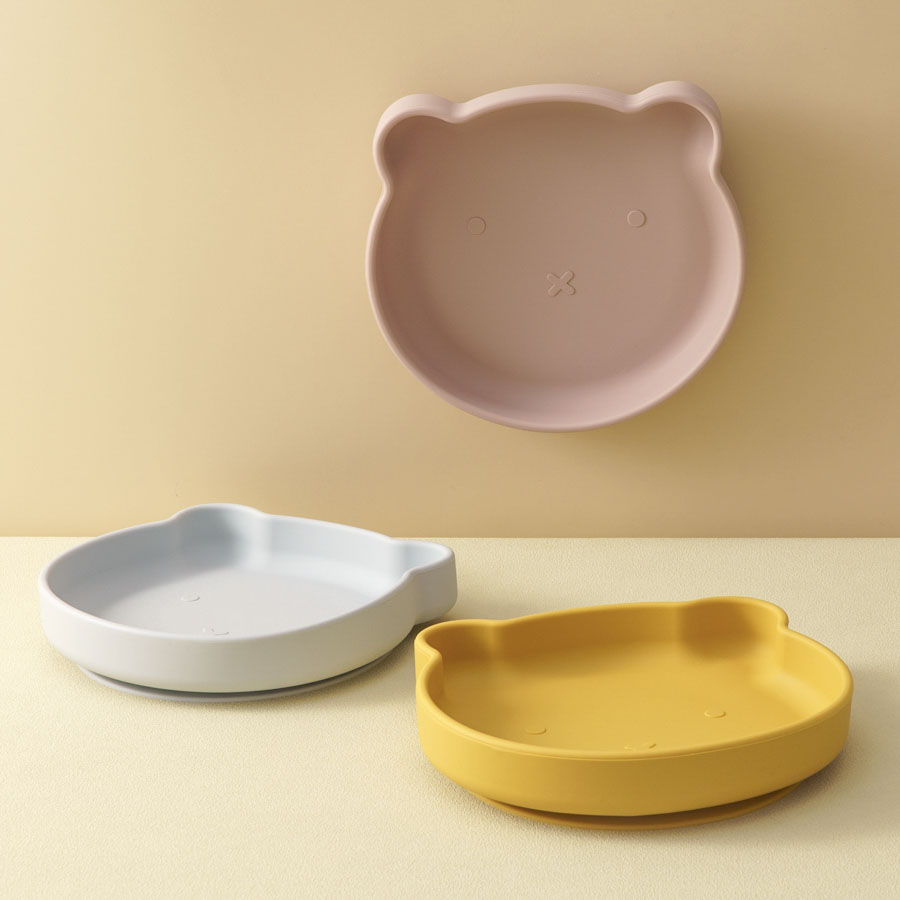 1PC ซิลิโคนเด็กจานดูดรับประทาน - Kitchen Baking Utensil Set บทวิจารณ์และราคา