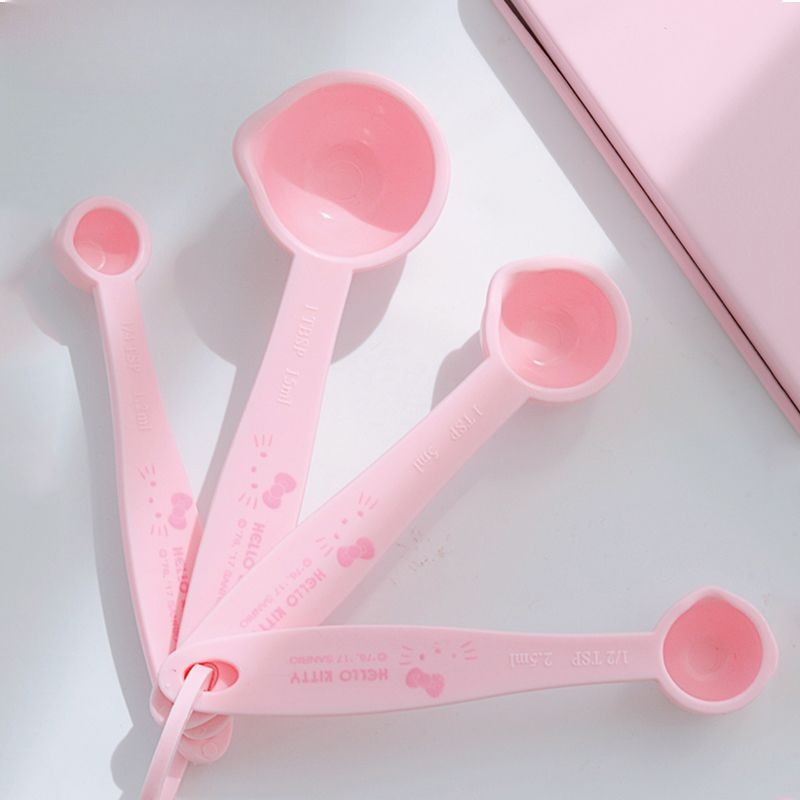 ชุดช้อนตวงลายเฮลโล คิตตี้ ช้อน - Kitchen Baking Products บทวิจารณ์และราคา