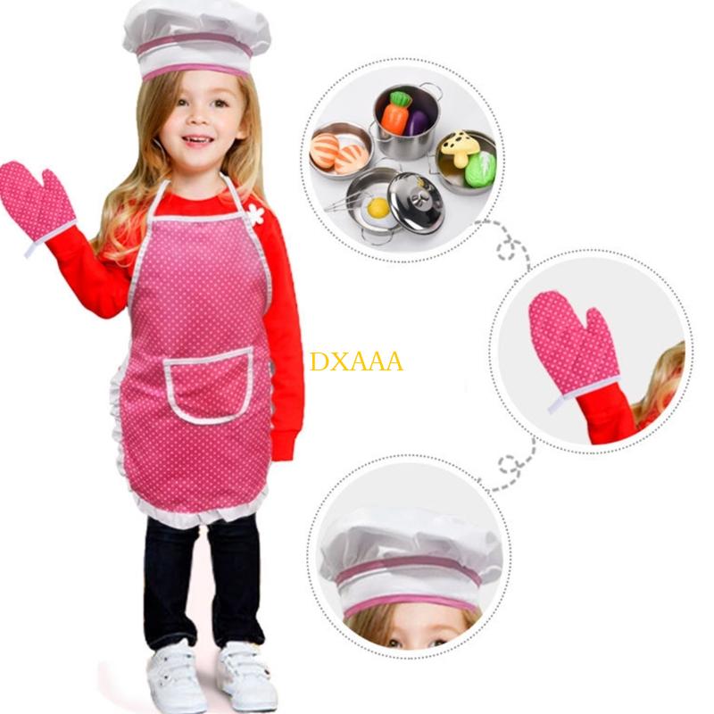 ชุดเชฟ DXAA ชุดเด็กทำอาหารและช - Baking Kitchen Kids บทวิจารณ์และราคา