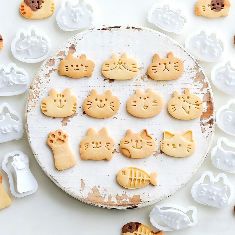 แม่พิมพ์คุกกี้รูปแมวน่ารัก DIY - Baking Kitchen Diy บทวิจารณ์และราคา