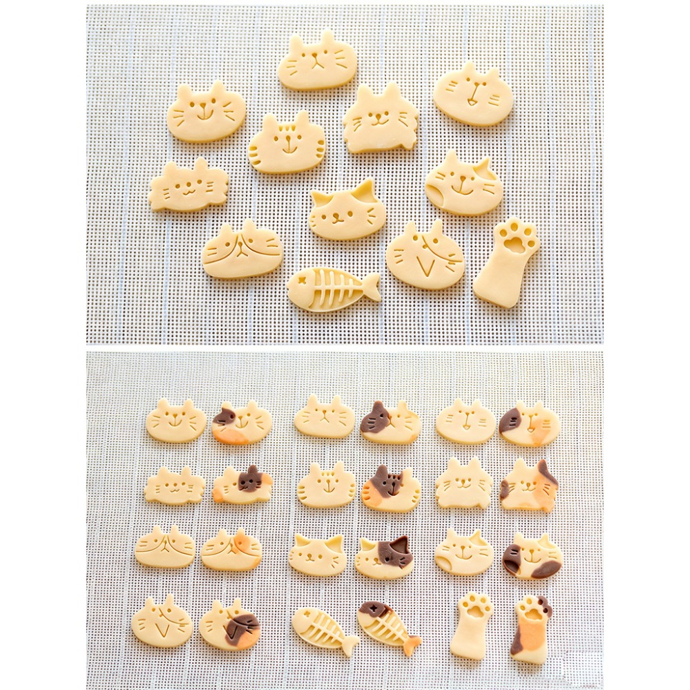 แม่พิมพ์คุกกี้รูปแมวน่ารัก DIY - Baking Kitchen Diy บทวิจารณ์และราคา