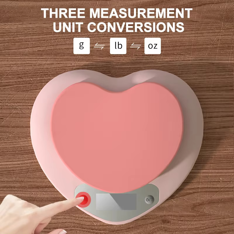 เครื่องชั่งดิจิตอลในครัว สีชมพ - Kitchen Scale Precise บทวิจารณ์และราคา