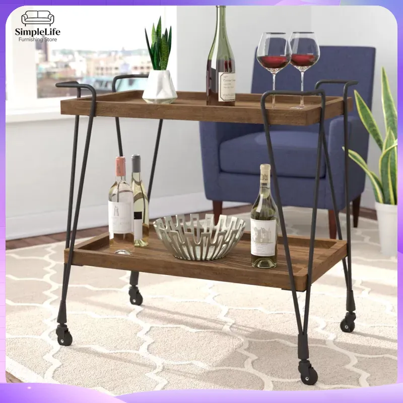 รถเข็นครัวพร้อมล้อเลื่อน สำหรั - Kitchen Baking Cart บทวิจารณ์และราคา